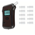 DriveSafe™ – Digital Alcohol Tester with LCD Screen & Mouthpieces