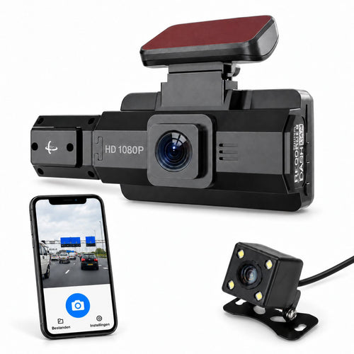 DriveVision Pro Dashcam | Crystal Clear 1080P Full HD Footage