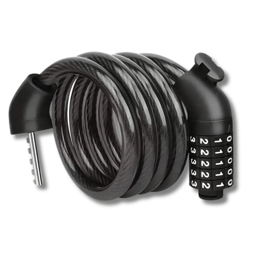 LockMaster™ – Combination Cable Lock for Bike, Scooter and Motorcycle