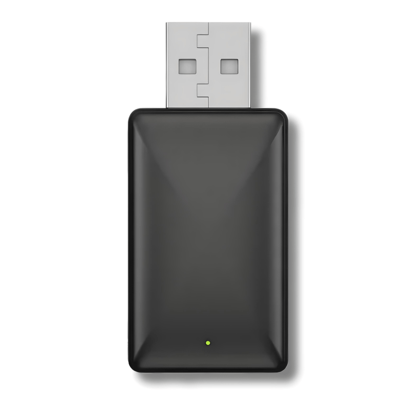 CarVizio wireless USB adapter for Apple CarPlay and Android Auto – plug & play solution for every car with USB port.