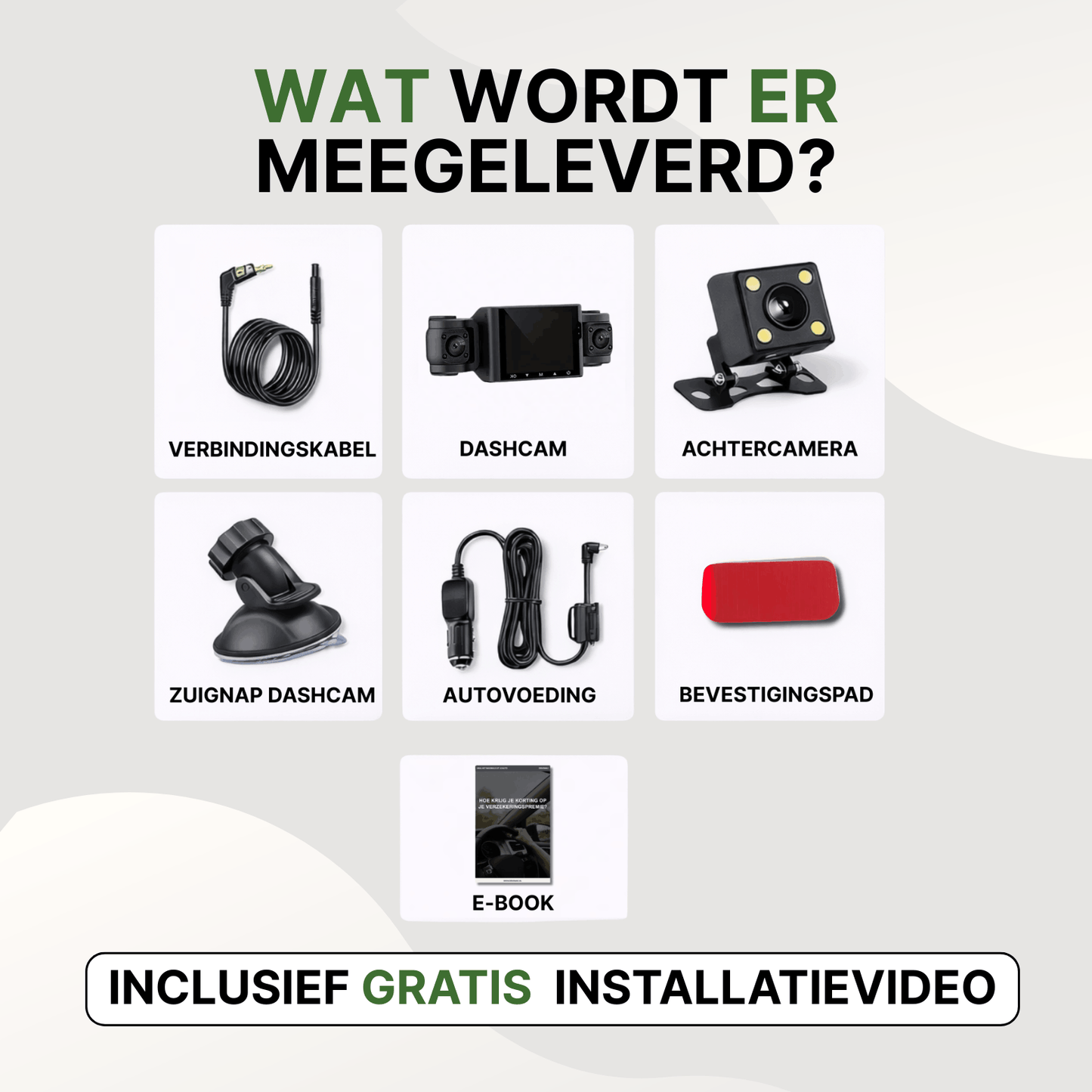 VisionEdge™ 360° Full HD Dashcam with Wifi, Night Vision & App Connectivity