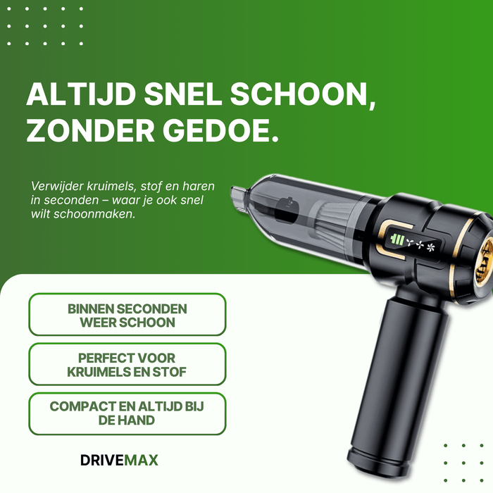 Vacuuming and blowing in one device.