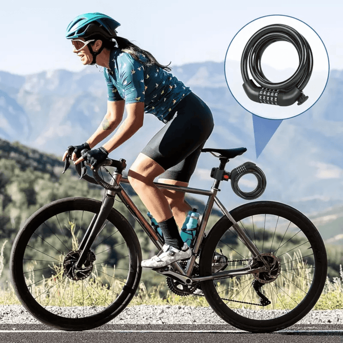 Fits bicycles, scooters, and motorcycles