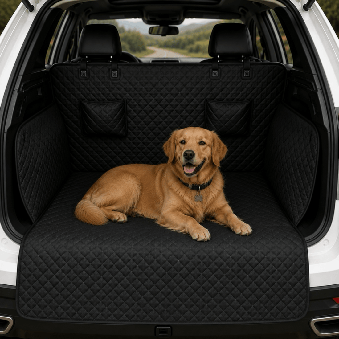 PawGuard Dog Trunk Cover – Waterproof & Scratch-Resistant