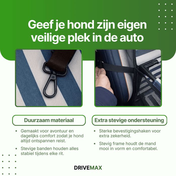 Comfort én veiligheid in één mand