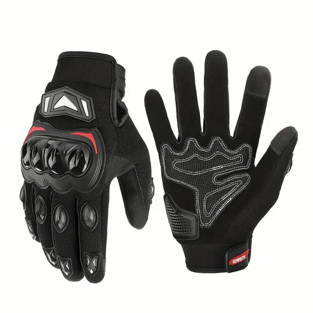 MotoGrip™ – Breathable Motorcycle Gloves with Touchscreen and Protection
