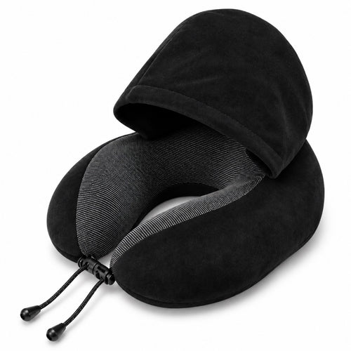 NeckEase™ Ergonomic Car Travel Pillow with Memory Foam & Washable Cover