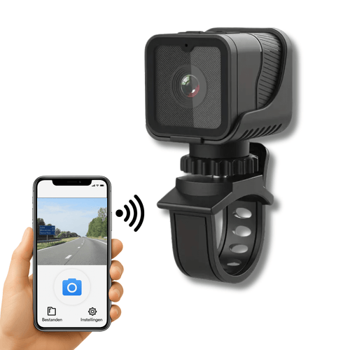 RideGuard Pro™ Motorcycle Dash Cam 1080P Full HD with Night Vision & WiFi App