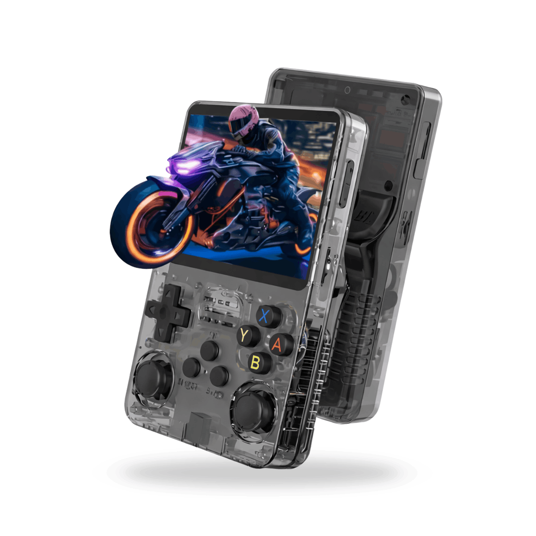 NovaPlay™ Transparent Edition – Premium Gaming Console with Color Screen