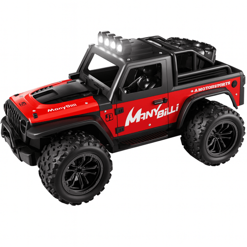 VorteX™ Remote Control Car Offroad 1:16 – 20 km/h, LED Lighting & All-Terrain Tires