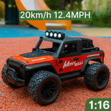 Rode VorteX remote-controlled car for outdoor use with LED lights and a speed of 20 km/h, scale 1:16.